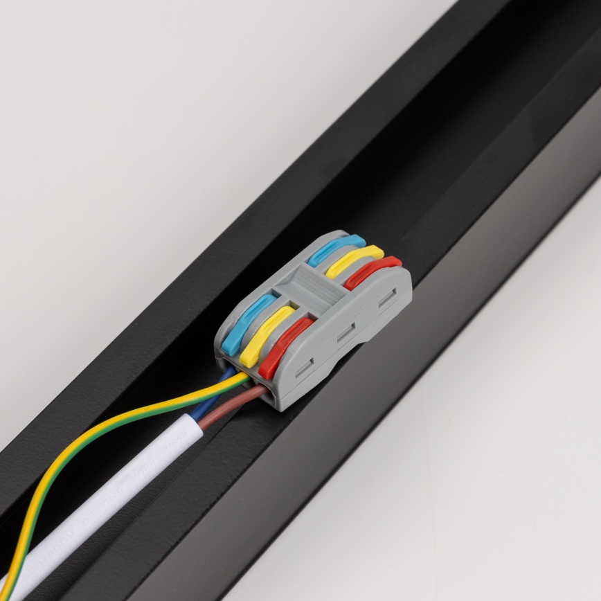 Plafonnier LED ALLDAY BASIC LED/20/30/40W/230V 2700/4000/6000K 120 cm noir
