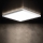 Plafonnier LED AZPO LED/22W/230V 3000/4000/6000K 42x42 cm IP54 blanc
