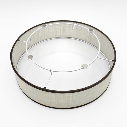 Plafonnier LED BELLADONNA LED/20W/230V Ø 30 cm crème/chêne
