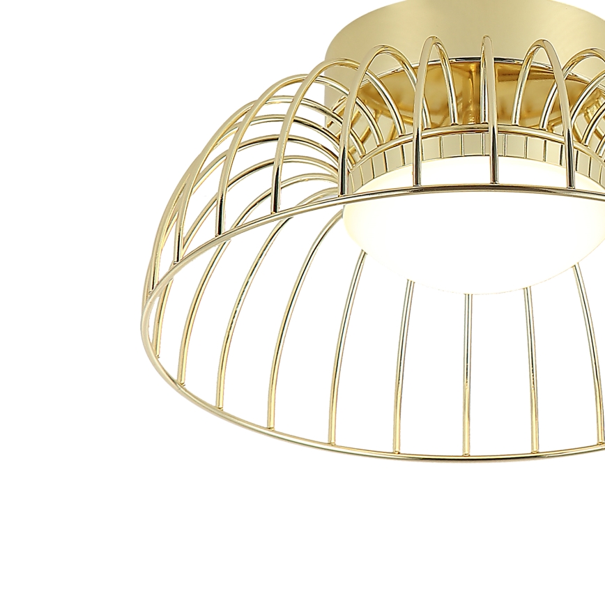 Plafonnier LED BETSY LED/12W/230V Ø 25 cm doré