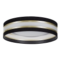 Plafonnier LED CORAL GOLD LED/24W/230V noir/doré