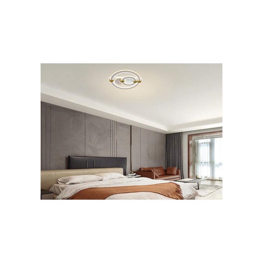 Plafonnier LED dimmable 120W/230V 3000-6500K + télécommande