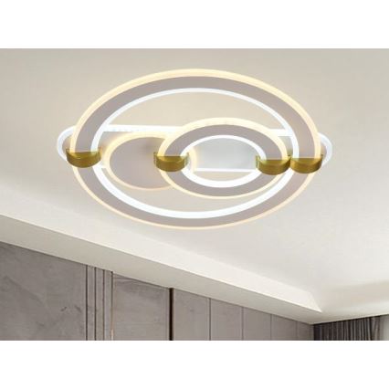 Plafonnier LED dimmable 120W/230V 3000-6500K + télécommande