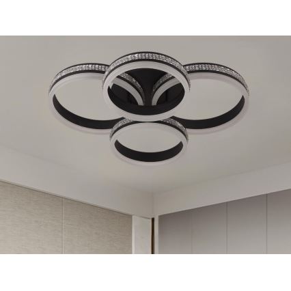 Plafonnier LED dimmable 150W, 230V, 3000–6500 K – avec télécommande