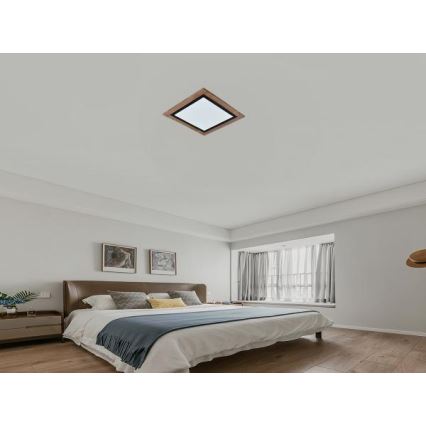 Plafonnier LED dimmable 35 W / 230 V 3000–6500 K + télécommande