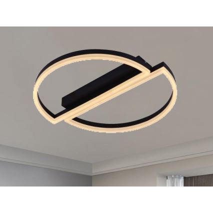 Plafonnier LED dimmable 55W/230V 3000-6500K + télécommande