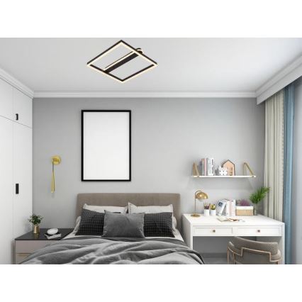 Plafonnier LED dimmable 60 W 230 V 3000–6500 K avec télécommande