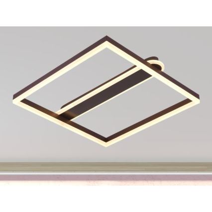 Plafonnier LED dimmable 60 W, 230 V, 3000–6500 K + télécommande