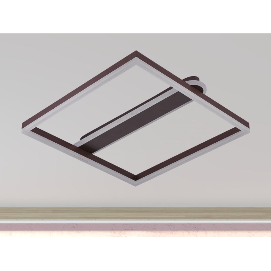 Plafonnier LED dimmable 60 W, 230 V, 3000–6500 K + télécommande