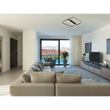 Plafonnier LED dimmable 65 W, 230 V, 3000–6500 K + télécommande