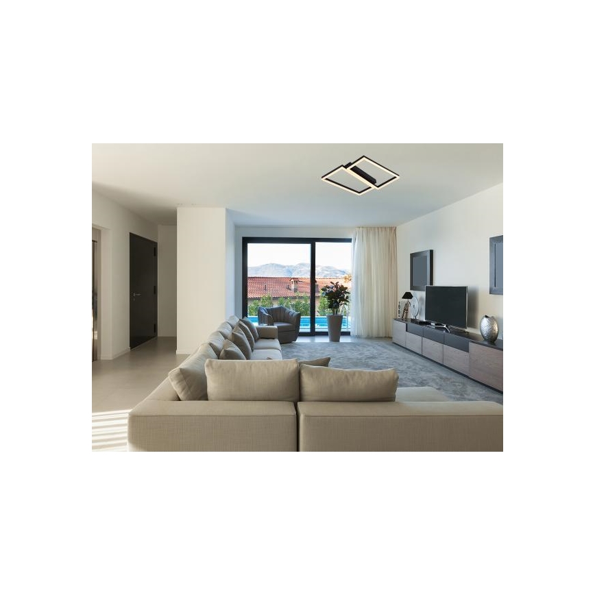 Plafonnier LED dimmable 65 W, 230 V, 3000–6500 K + télécommande