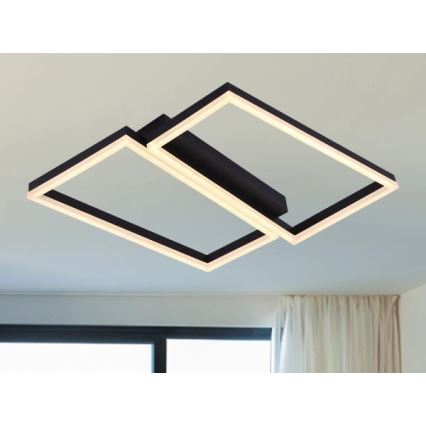 Plafonnier LED dimmable 65 W, 230 V, 3000–6500 K + télécommande