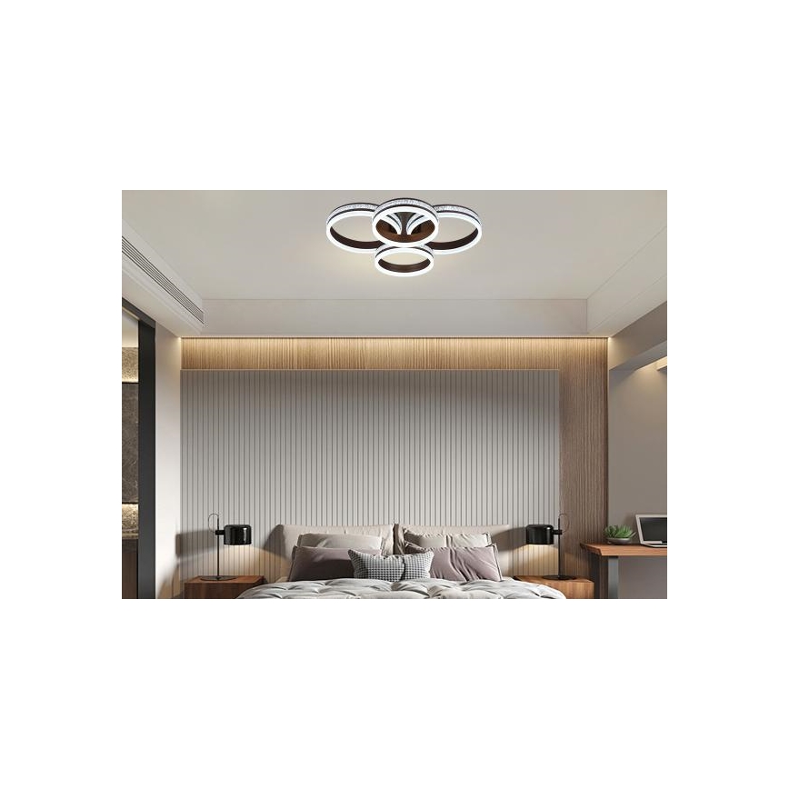 Plafonnier LED dimmable à montage en surface 150W/230V 3000-6500K + télécommande