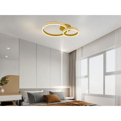 Plafonnier LED dimmable à montage en surface LED/110W/230V 3000-6500K + télécommande