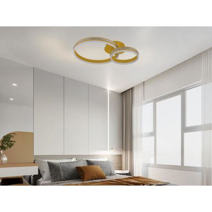 Plafonnier LED dimmable à montage en surface LED/110W/230V 3000-6500K + télécommande