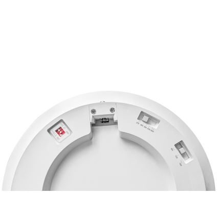 Plafonnier LED dimmable avec détecteur de mouvement et capteur crépusculaire LED/6/12/18W/230V Ø 23 cm