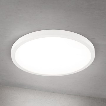 Plafonnier LED dimmable DISC LED/30W/230V 2700/3000/4000K Ø 40 cm blanc