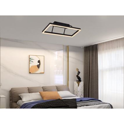 Plafonnier LED dimmable en saillie 40W/230V 3000-6500K + télécommande