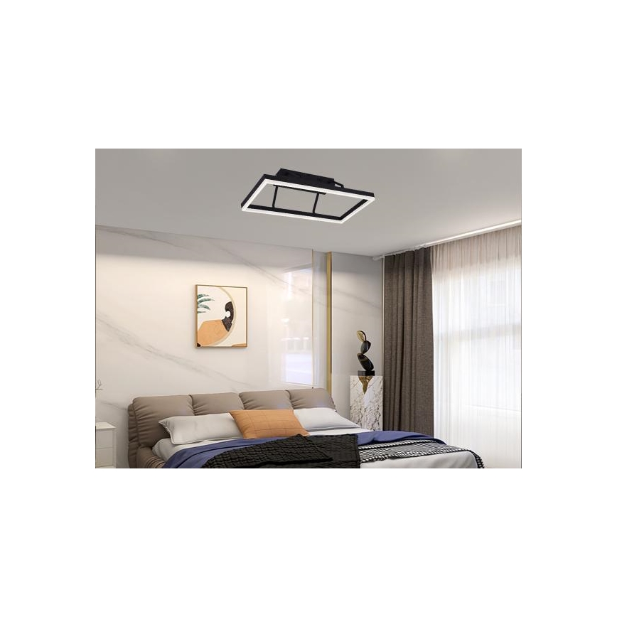 Plafonnier LED dimmable en saillie 40W/230V 3000-6500K + télécommande