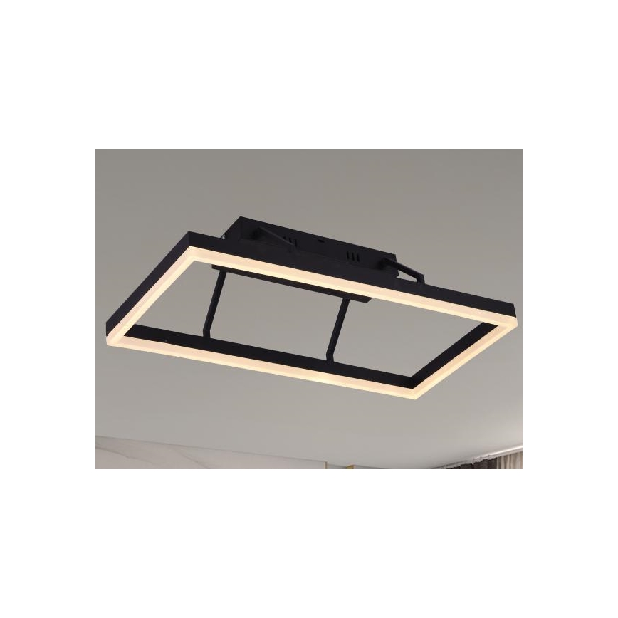 Plafonnier LED dimmable en saillie 40W/230V 3000-6500K + télécommande