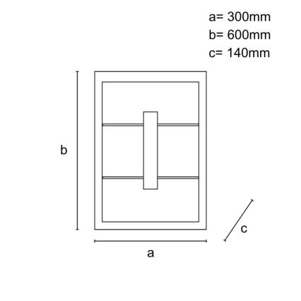 Plafonnier LED dimmable en saillie 40W/230V 3000-6500K + télécommande