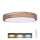 Plafonnier LED dimmable IRON OAK LED/48W/230V 3000–6500K chêne Ø 40 cm + télécommande
