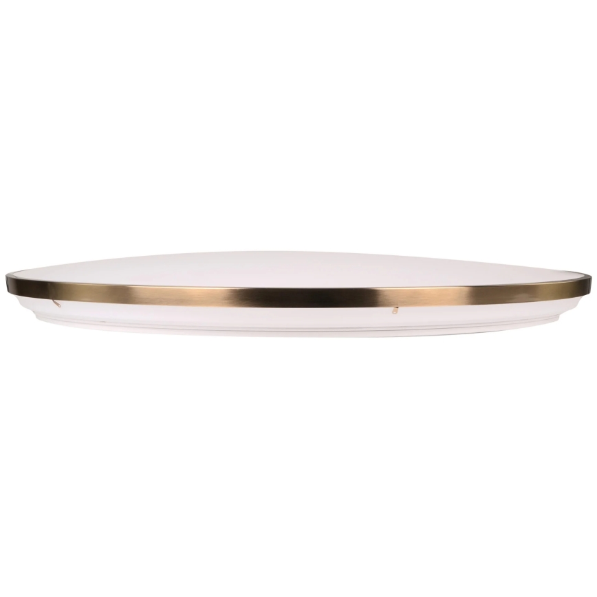 Luminaire de plafond dimmable KERN LED/80W/230V 3000/4000/6000K Ø 80 cm doré + télécommande
