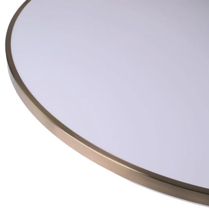 Luminaire de plafond dimmable KERN LED/80W/230V 3000/4000/6000K Ø 80 cm doré + télécommande