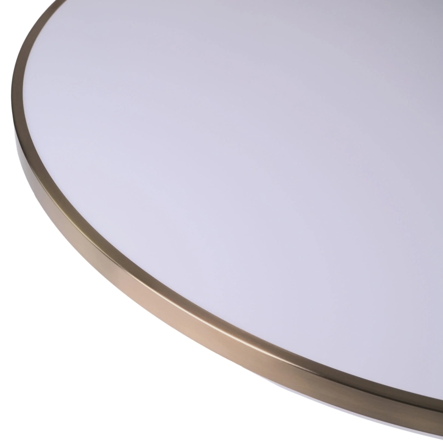 Luminaire de plafond dimmable KERN LED/80W/230V 3000/4000/6000K Ø 80 cm doré + télécommande