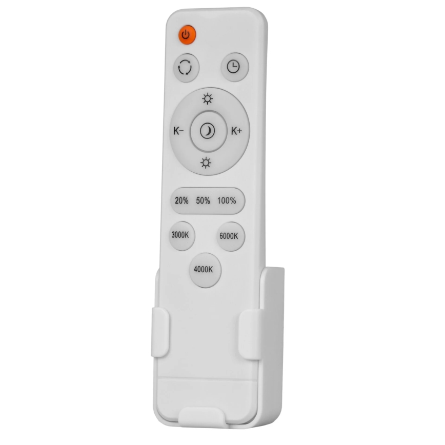 Luminaire de plafond dimmable KERN LED/80W/230V 3000/4000/6000K Ø 80 cm doré + télécommande