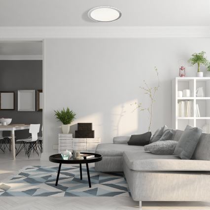 Plafonnier LED dimmable LAYLA LED/26W/230V + télécommande