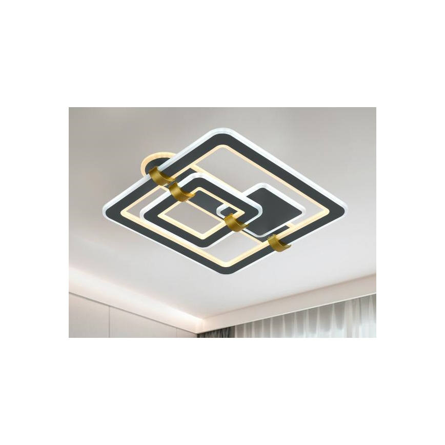 Plafonnier LED dimmable LED/140W/230V 3000-6500K + télécommande