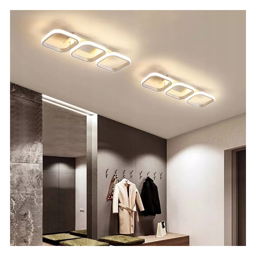 Plafonnier LED dimmable 33W/230V 3000-6500K blanc Wi-Fi Tuya + télécommande