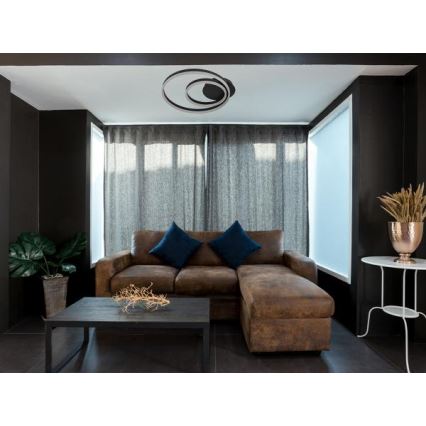 Plafonnier LED dimmable LED/55W/230V 3000-6500K + télécommande