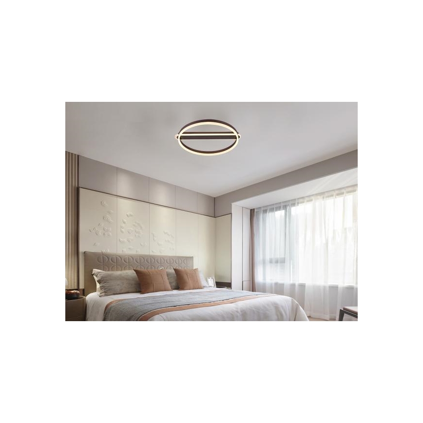 Plafonnier LED dimmable LED/60W/230V 3000-6500K + télécommande