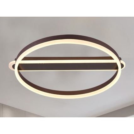 Plafonnier LED dimmable LED/60W/230V 3000-6500K + télécommande