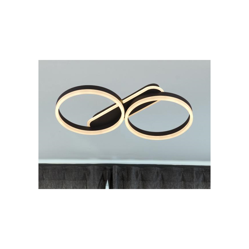 Plafonnier LED dimmable LED/60W/230V 3000-6500K + télécommande