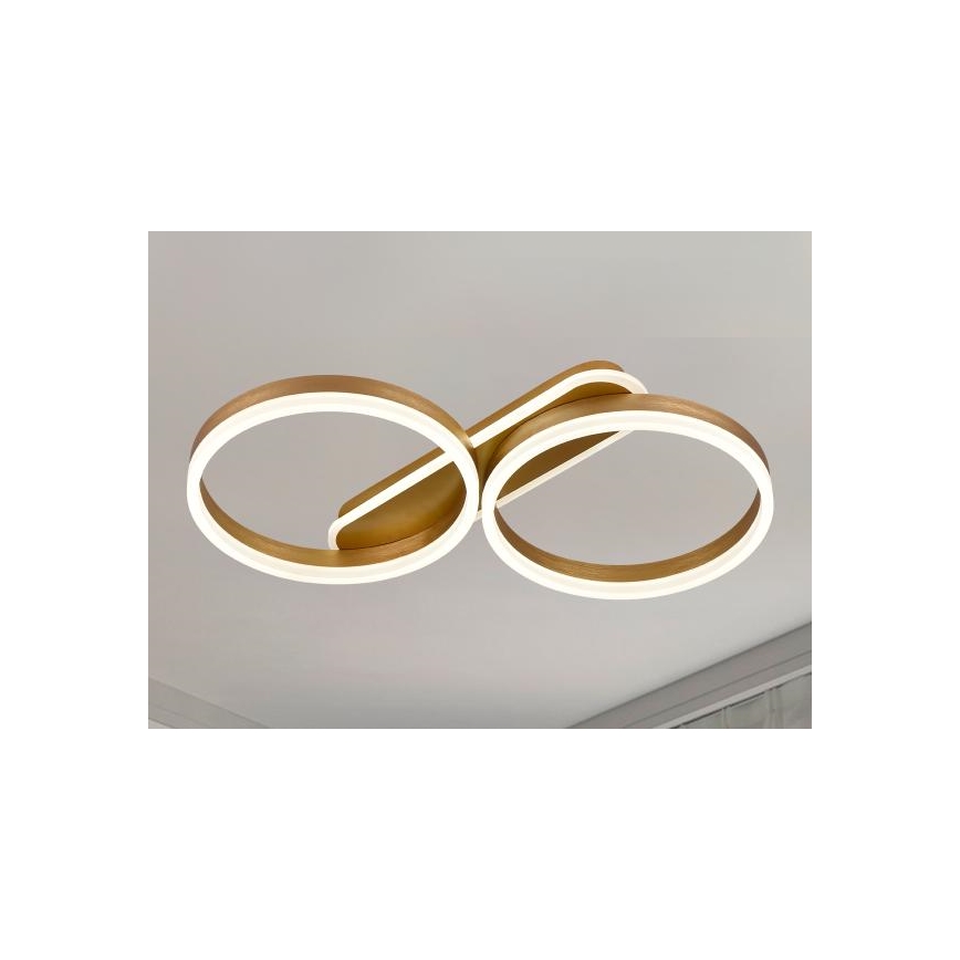 Plafonnier LED dimmable LED/60W/230V 3000-6500K + télécommande