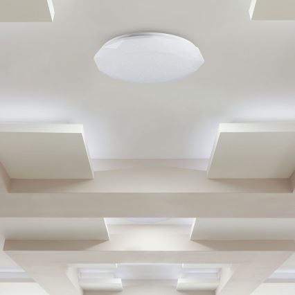 Plafonnier LED dimmable/60W/230V/3000K/4000K/6500K diam. 50 cm + télécommande