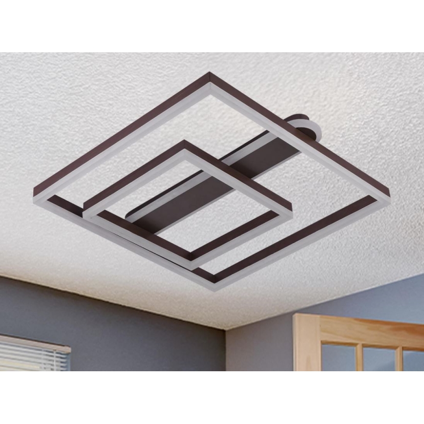 Plafonnier LED dimmable LED/95W/230V 3000-6500K + télécommande