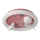 Plafonnier LED dimmable pour enfants avec ventilateur LED/48W/230V 3000/4000/6000K rose + télécommande