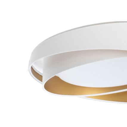 Plafonnier LED dimmable SMART GALAXY MODERN LED/24W/230V 3000-6500K Ø 55 cm blanc/or + télécommande