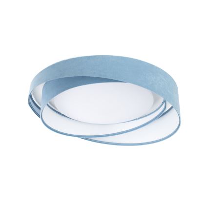 Plafonnier LED dimmable SMART GALAXY MODERN LED/24W/230V 3000-6500K Ø 55 cm bleu + télécommande