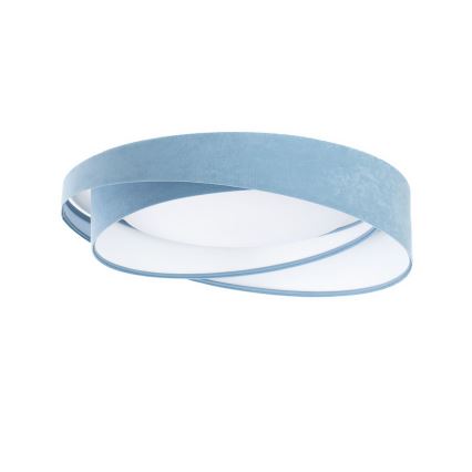 Plafonnier LED dimmable SMART GALAXY MODERN LED/24W/230V 3000-6500K Ø 55 cm bleu + télécommande