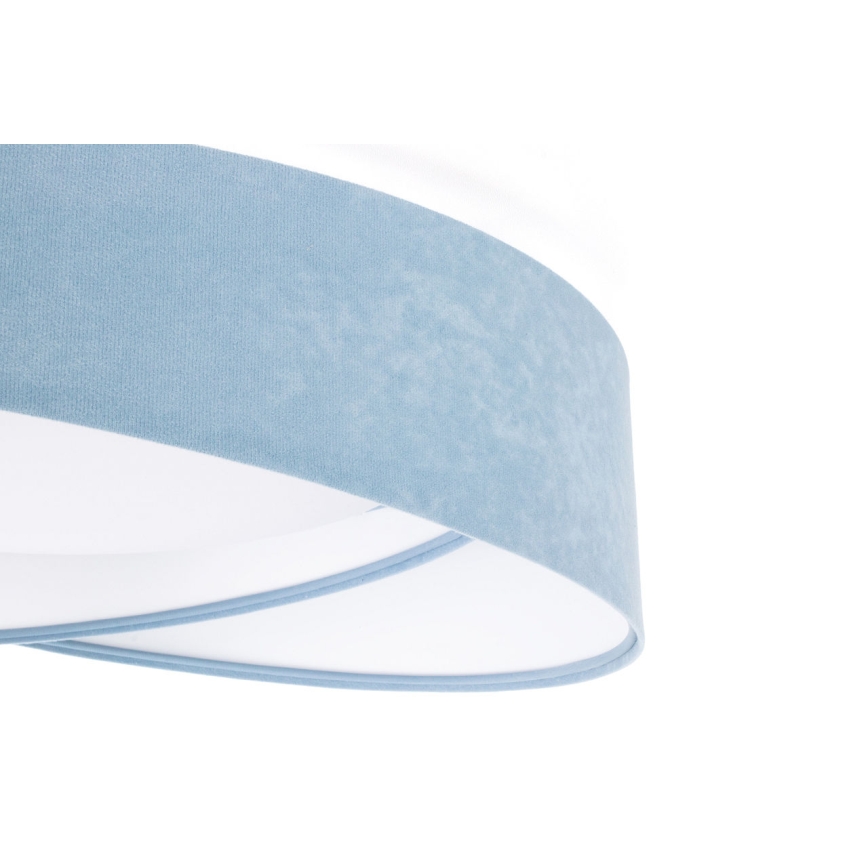 Plafonnier LED dimmable SMART GALAXY MODERN LED/24W/230V 3000-6500K Ø 55 cm bleu + télécommande
