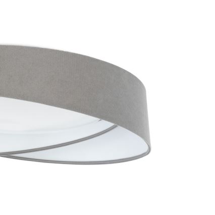 Plafonnier LED dimmable SMART GALAXY MODERN LED/24W/230V 3000-6500K Ø 55 cm gris/blanc + télécommande