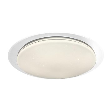 Plafonnier LED dimmable SONIC LED/35W/230V 3000–6000 K Ø 45 cm blanc + télécommande
