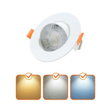 Plafonnier LED encastré BRINO LED/3/5/7W/230V 3000/4000/6500K blanc