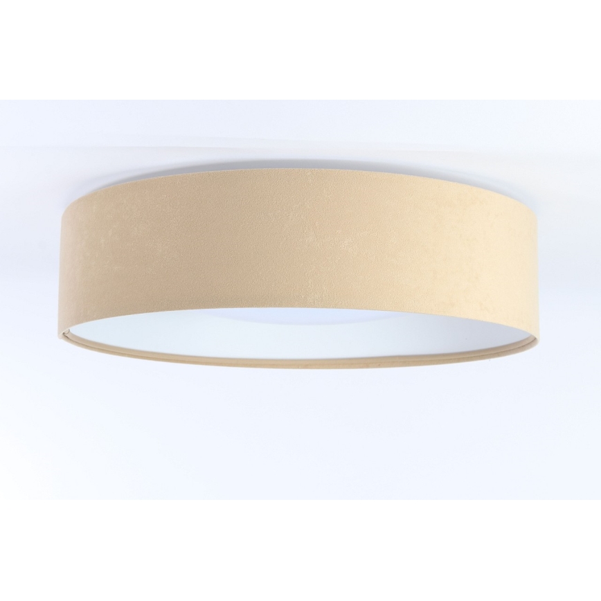 Plafonnier LED GALAXY LED/24W/230V Ø 44 cm beige/blanc