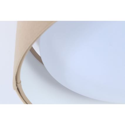 Plafonnier LED GALAXY LED/24W/230V Ø 44 cm beige/blanc
